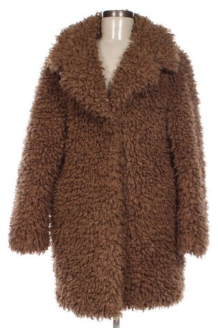 Дамско палто Zara, Размер L, Цвят Кафяв, Цена 42,16 лв.