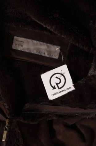 Дамско палто Zara, Размер S, Цвят Кафяв, Цена 44,20 лв.