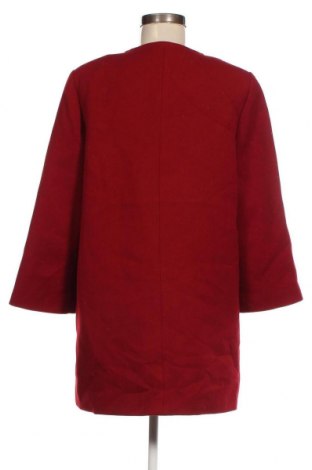 Дамско палто Zara, Размер L, Цвят Червен, Цена 44,20 лв.