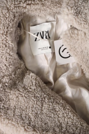 Damenmantel Zara, Größe XS, Farbe Beige, Preis 30,76 €