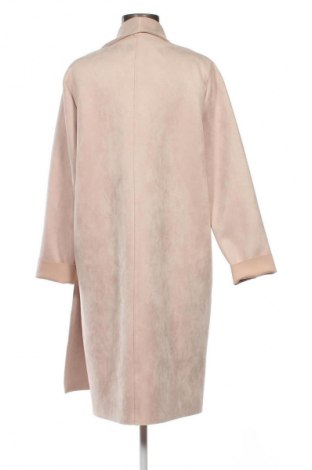 Дамско палто Zara, Размер L, Цвят Розов, Цена 35,74 лв.