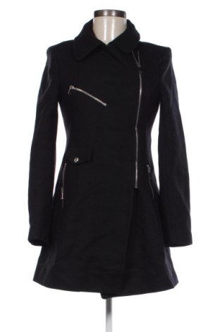 Palton de femei Zara, Mărime M, Culoare Negru, Preț 223,68 Lei