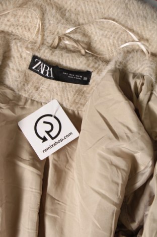 Damenmantel Zara, Größe S, Farbe Beige, Preis 47,32 €