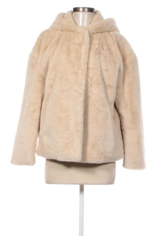Дамско палто Zara, Размер S, Цвят Бежов, Цена 42,16 лв.