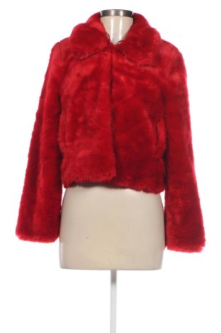 Дамско палто Zara, Размер XS, Цвят Червен, Цена 101,40 лв.