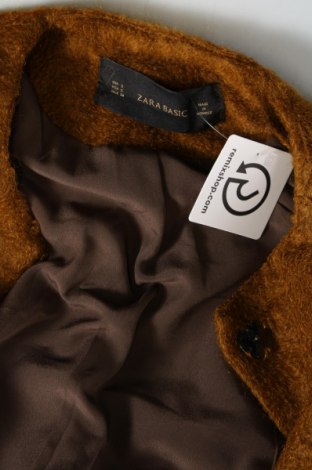 Γυναικείο παλτό Zara, Μέγεθος S, Χρώμα Κίτρινο, Τιμή 27,34 €