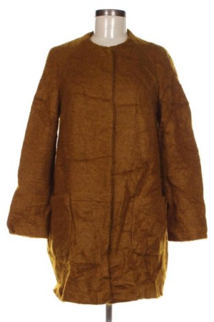 Γυναικείο παλτό Zara, Μέγεθος S, Χρώμα Κίτρινο, Τιμή 42,06 €