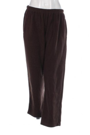 Damskie spodnie z polaru Infinity Woman, Rozmiar XL, Kolor Brązowy, Cena 46,38 zł