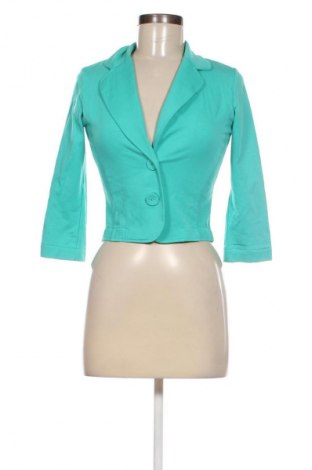 Γυναικείο σακάκι, Μέγεθος S, Χρώμα Πράσινο, Τιμή 13,61 €