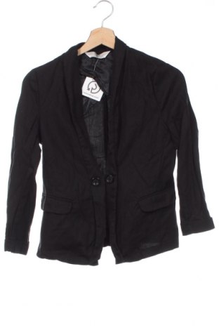 Дамско сако Bershka, Размер XS, Цвят Черен, Цена 25,08 лв.