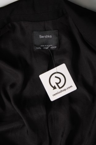 Γυναικείο σακάκι Bershka, Μέγεθος L, Χρώμα Μαύρο, Τιμή 14,97 €