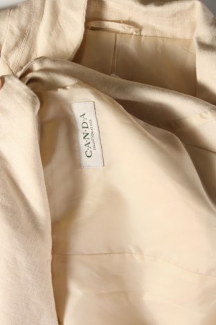 Дамско сако Canda, Размер XL, Цвят Екрю, Цена 29,23 лв.