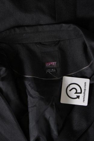 Γυναικείο σακάκι Esprit, Μέγεθος L, Χρώμα Γκρί, Τιμή 16,70 €