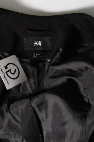 Γυναικείο σακάκι H&M, Μέγεθος XS, Χρώμα Μαύρο, Τιμή 13,61 €