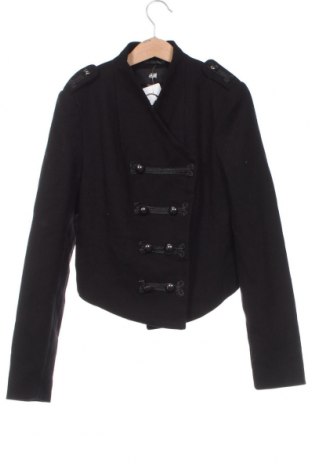 Дамско сако H&M, Размер XXS, Цвят Черен, Цена 28,97 лв.