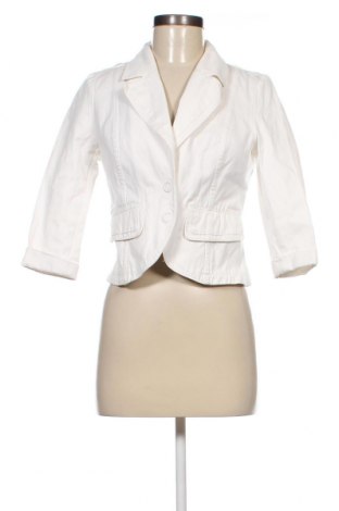Damen Blazer H&M Divided, Größe M, Farbe Weiß, Preis 13,51 €