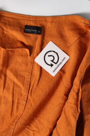 Дамско сако Laura Torelli, Размер XL, Цвят Оранжев, Цена 26,40 лв.