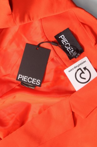 Γυναικείο σακάκι Pieces, Μέγεθος XXL, Χρώμα Πορτοκαλί, Τιμή 35,04 €
