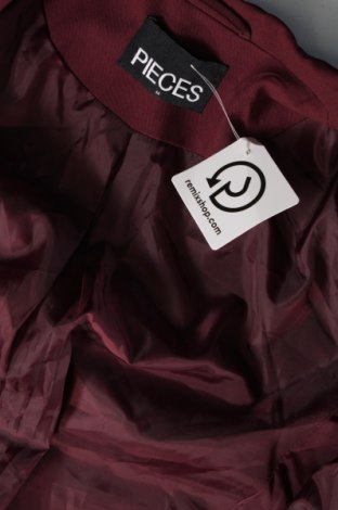Дамско сако Pieces, Размер M, Цвят Червен, Цена 18,45 лв.