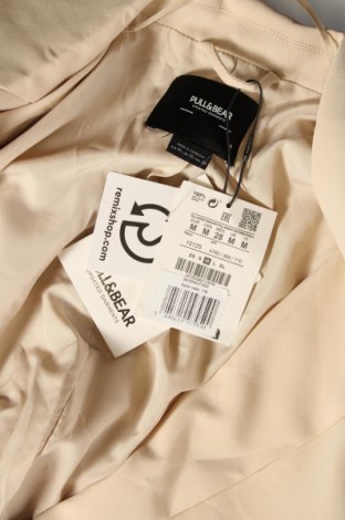 Дамско сако Pull&Bear, Размер M, Цвят Бежов, Цена 59,50 лв.
