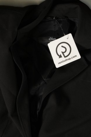 Дамско сако S.Oliver, Размер XS, Цвят Черен, Цена 35,40 лв.