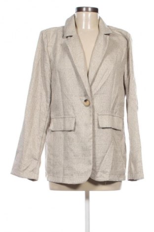 Γυναικείο σακάκι SHEIN, Μέγεθος L, Χρώμα  Μπέζ, Τιμή 13,61 €
