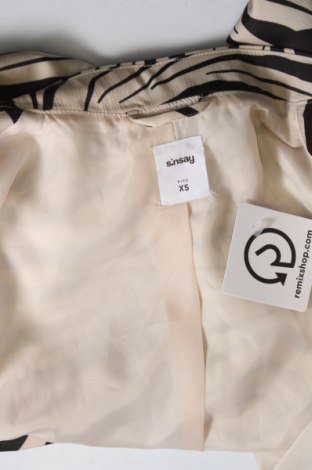 Γυναικείο σακάκι Sinsay, Μέγεθος XS, Χρώμα Πολύχρωμο, Τιμή 15,64 €