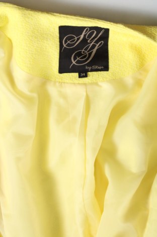 Дамско сако Steps, Размер XS, Цвят Жълт, Цена 24,20 лв.