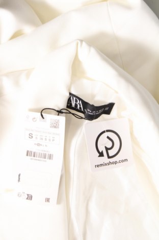 Damen Blazer Zara, Größe S, Farbe Weiß, Preis 41,33 €