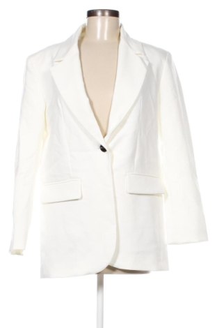 Дамско сако Zara, Размер S, Цвят Бял, Цена 59,40 лв.