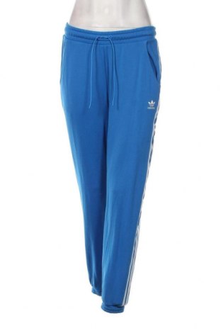 Pantaloni trening de femei Adidas, Mărime S, Culoare Albastru, Preț 168,26 Lei