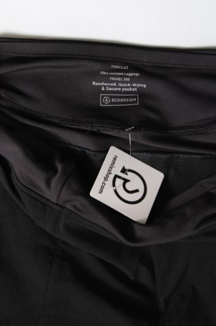 Γυναικείο αθλητικό παντελόνι Forclaz, Μέγεθος L, Χρώμα Μαύρο, Τιμή 9,19 €