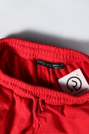 Γυναικείο αθλητικό παντελόνι Free me, Μέγεθος L, Χρώμα Κόκκινο, Τιμή 7,00 €