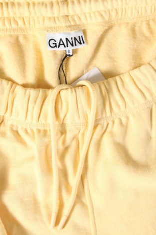 Дамско спортно долнище Ganni, Размер XL, Цвят Жълт, Цена 35,75 лв.