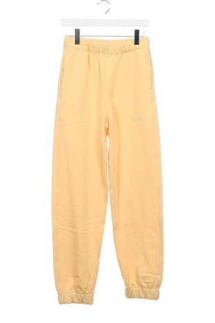 Γυναικείο αθλητικό παντελόνι Ganni, Μέγεθος XS, Χρώμα Κίτρινο, Τιμή 31,03 €