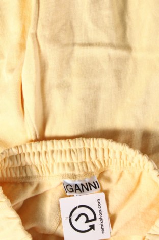 Pantaloni trening de femei Ganni, Mărime XS, Culoare Galben, Preț 157,91 Lei
