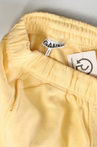 Γυναικείο αθλητικό παντελόνι Ganni, Μέγεθος XS, Χρώμα Κίτρινο, Τιμή 16,03 €