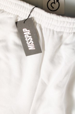 Γυναικείο αθλητικό παντελόνι Misspap, Μέγεθος XL, Χρώμα Λευκό, Τιμή 15,98 €