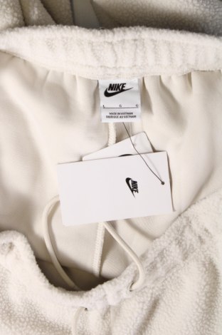 Γυναικείο αθλητικό παντελόνι Nike, Μέγεθος L, Χρώμα Λευκό, Τιμή 26,37 €