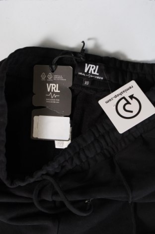 Γυναικείο αθλητικό παντελόνι Viral Vibes, Μέγεθος XS, Χρώμα Μαύρο, Τιμή 15,98 €