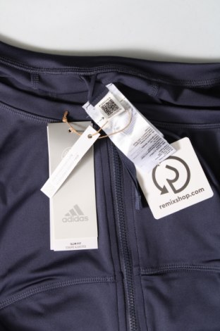 Γυναικεία αθλητική ζακέτα Adidas, Μέγεθος L, Χρώμα Μπλέ, Τιμή 33,40 €