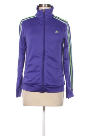 Γυναικεία αθλητική ζακέτα Adidas, Μέγεθος S, Χρώμα Βιολετί, Τιμή 29,69 €