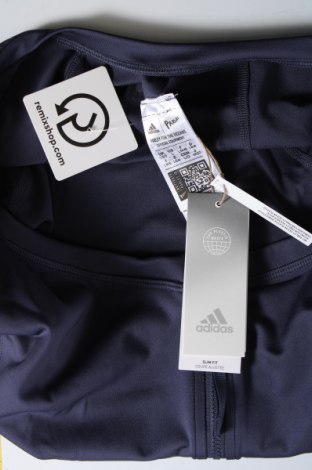 Γυναικεία αθλητική ζακέτα Adidas, Μέγεθος L, Χρώμα Μπλέ, Τιμή 33,40 €