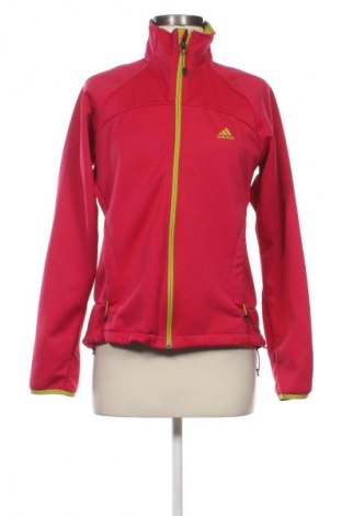 Дамско спортно горнище Adidas, Размер L, Цвят Розов, Цена 48,88 лв.