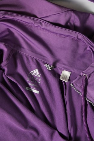 Дамско спортно горнище Adidas, Размер L, Цвят Лилав, Цена 128,25 лв.