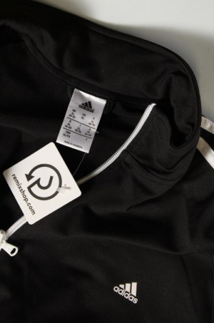 Γυναικεία αθλητική ζακέτα Adidas, Μέγεθος XL, Χρώμα Μαύρο, Τιμή 28,21 €