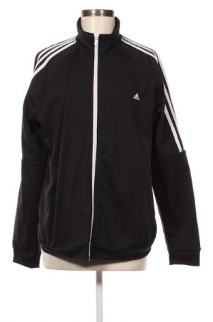 Дамско спортно горнище Adidas, Размер XL, Цвят Черен, Цена 48,00 лв.