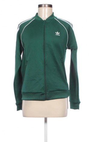 Γυναικεία αθλητική ζακέτα Adidas Originals, Μέγεθος S, Χρώμα Πράσινο, Τιμή 29,69 €