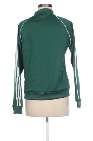 Дамско спортно горнище Adidas Originals, Размер S, Цвят Зелен, Цена 48,00 лв.