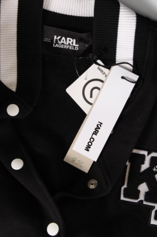 Дамско спортно горнище Karl Lagerfeld, Размер M, Цвят Черен, Цена 203,00 лв.